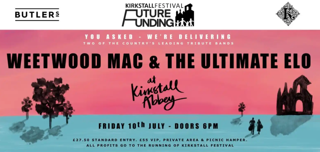 Weetwood Mac & The Ulimate ELO Concert Poster 2026